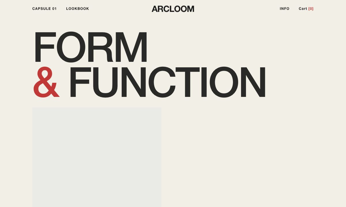 ArcLoom Atelier 项目预览