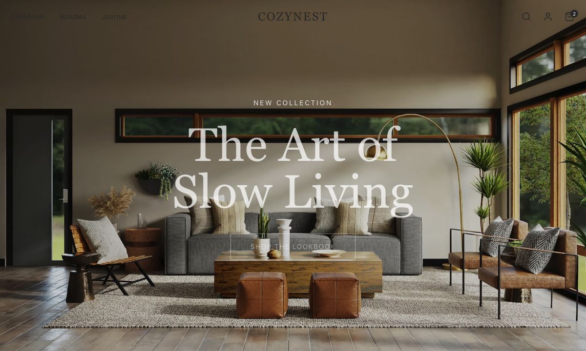 CozyNest Home 项目预览