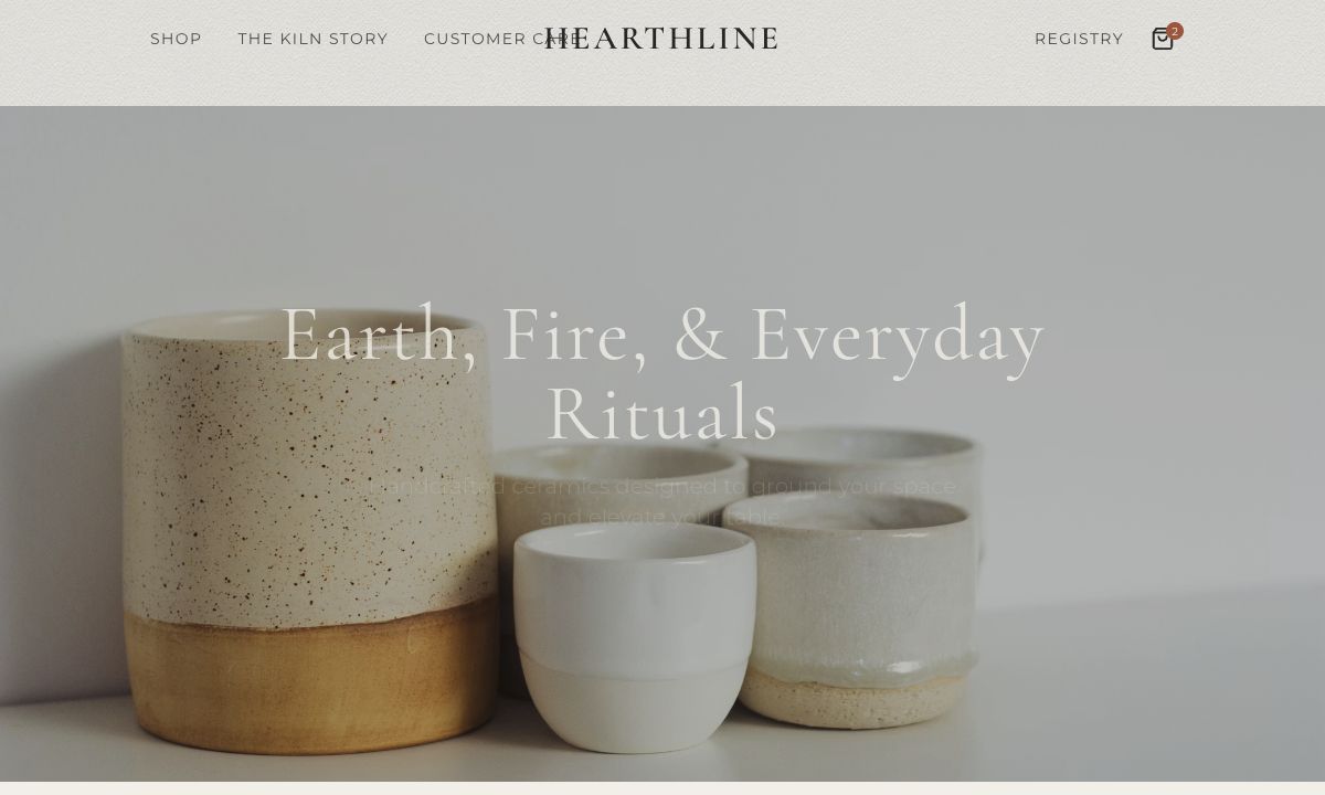 Hearthline Ceramics 项目预览