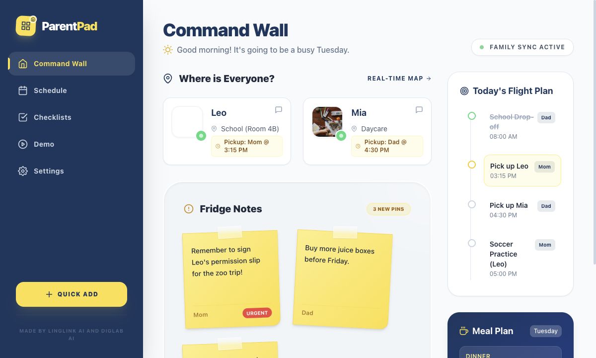 ParentPad 项目预览